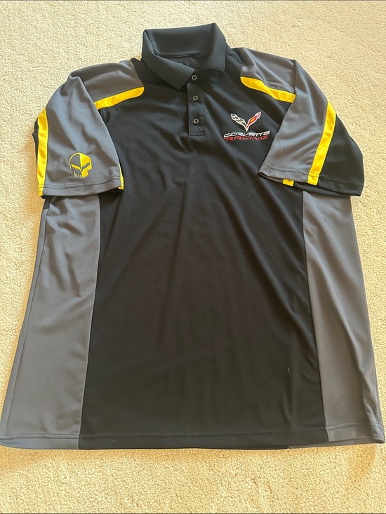 Extreme Other - Men’s Black & Gray Polo with Yellow Accents